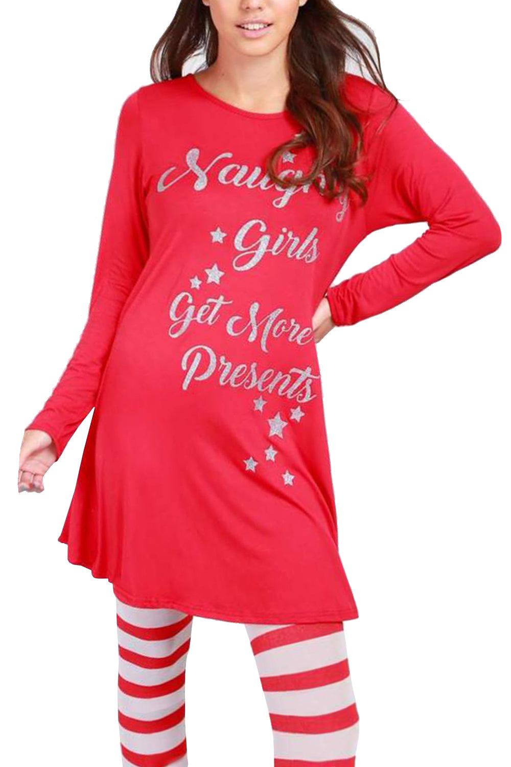 Christmas Reindeer Swing Dress