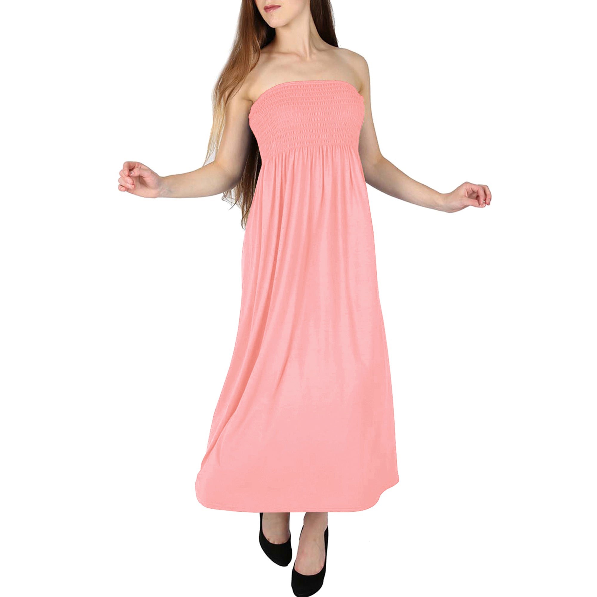 Mia BoobTube Bandeau Midi Dress