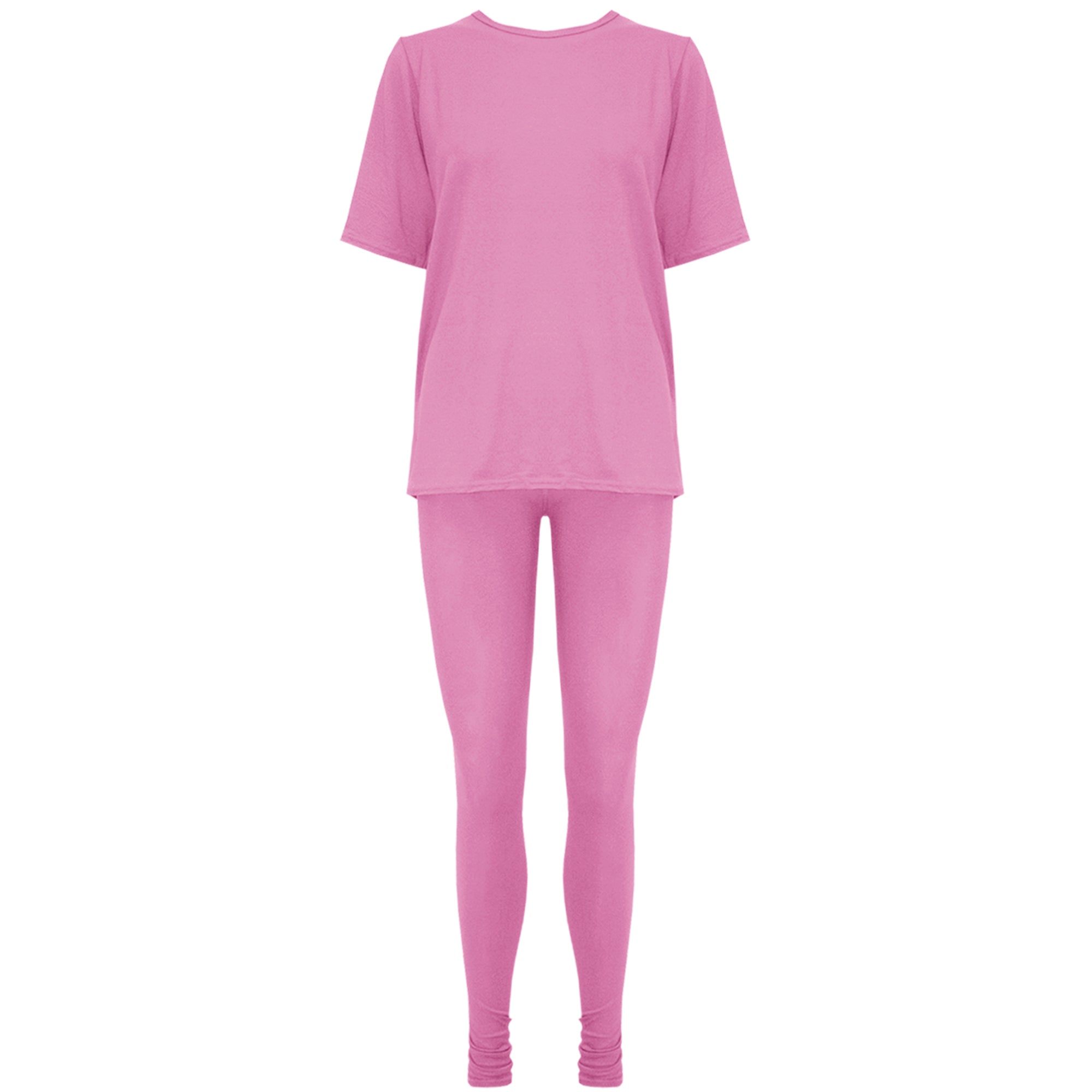 Ava Plain Loungewear Tracksuit Set