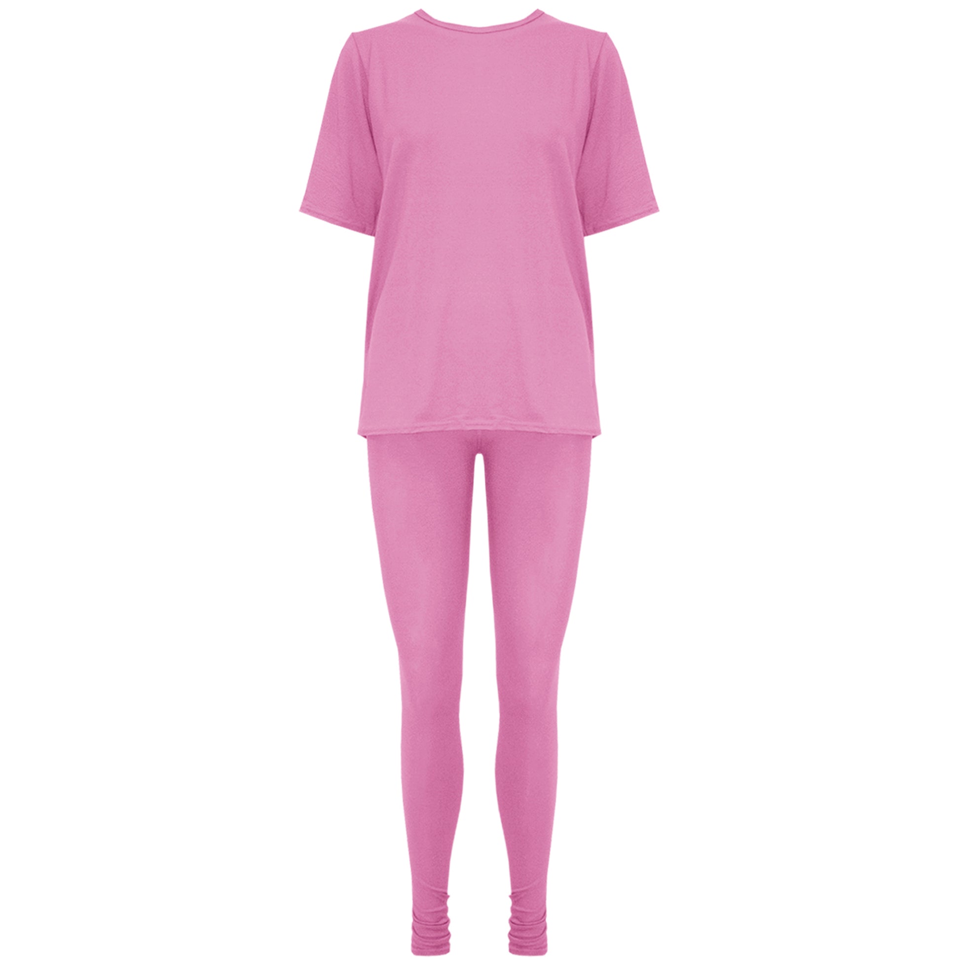 Ava Plain Loungewear Tracksuit Set