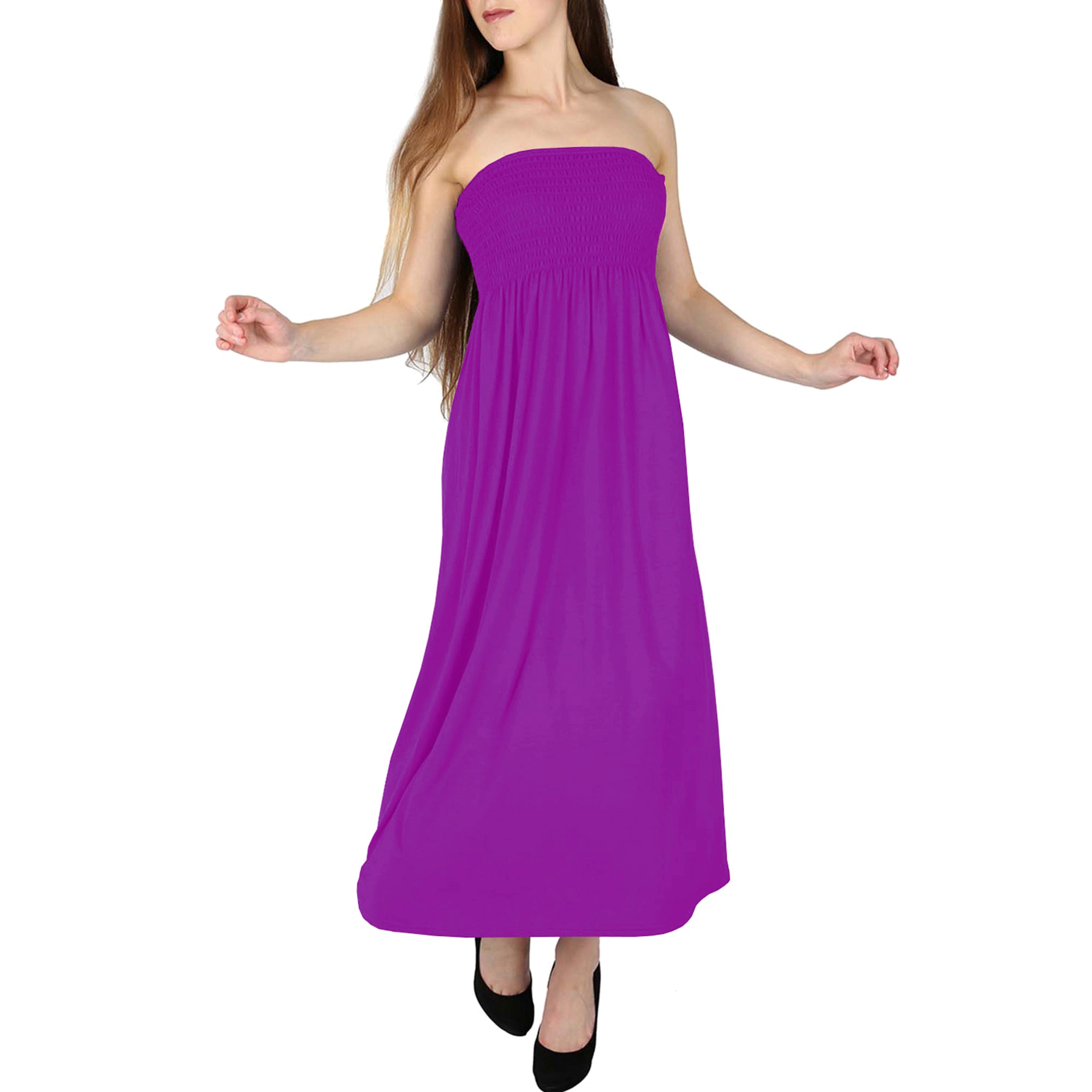 Mia BoobTube Bandeau Midi Dress