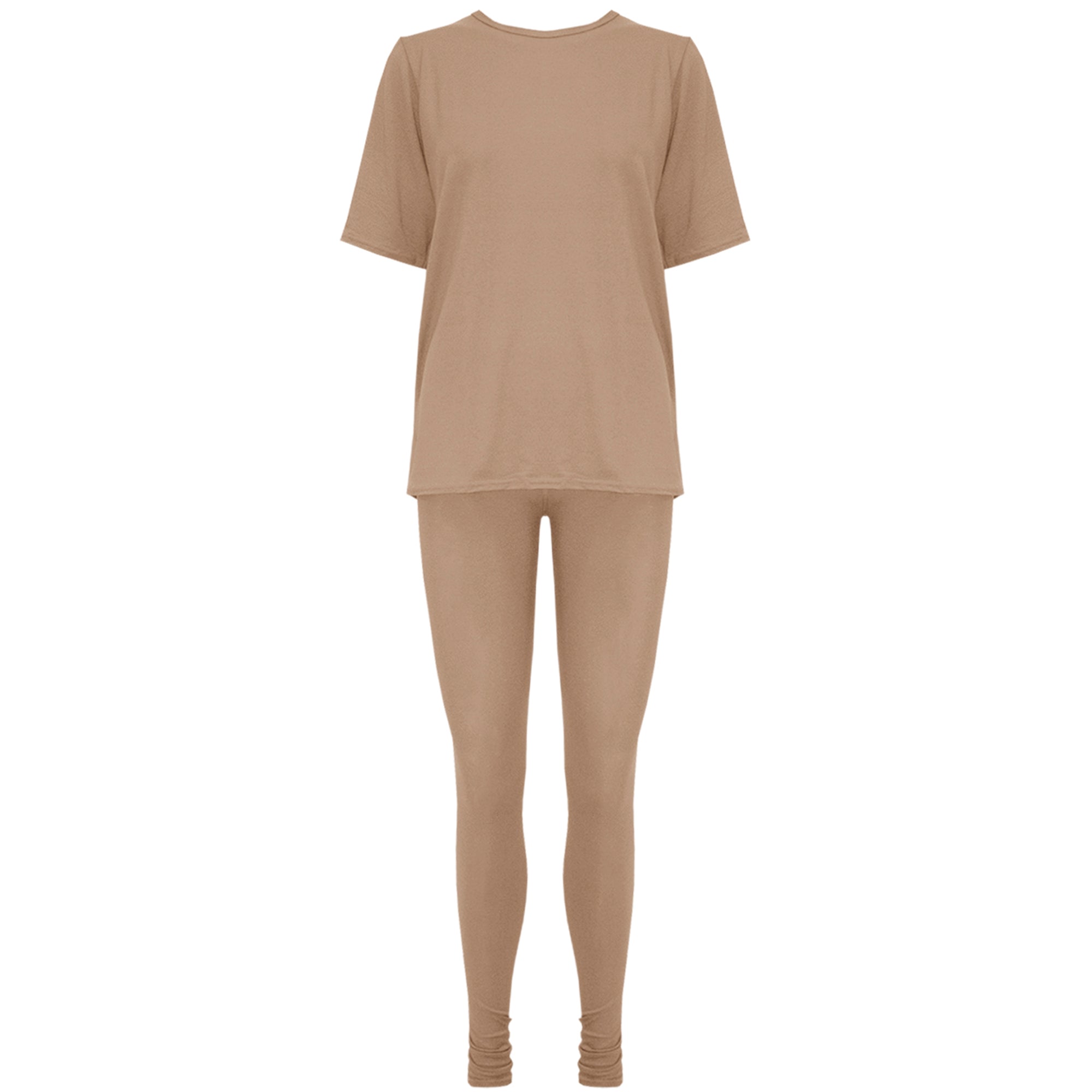 Ava Plain Loungewear Tracksuit Set