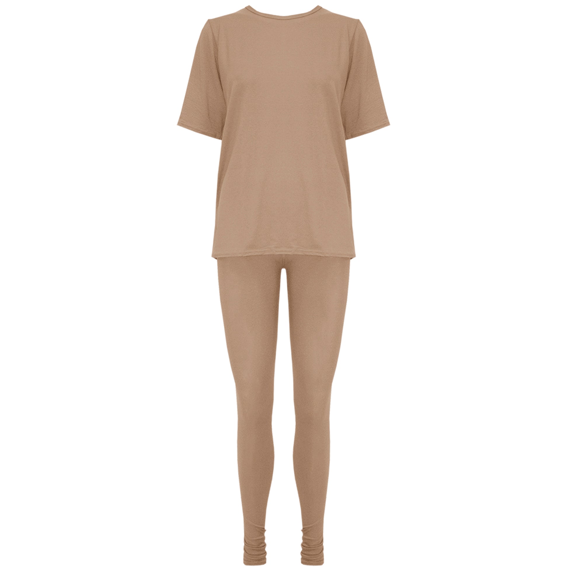 Ava Plain Loungewear Tracksuit Set