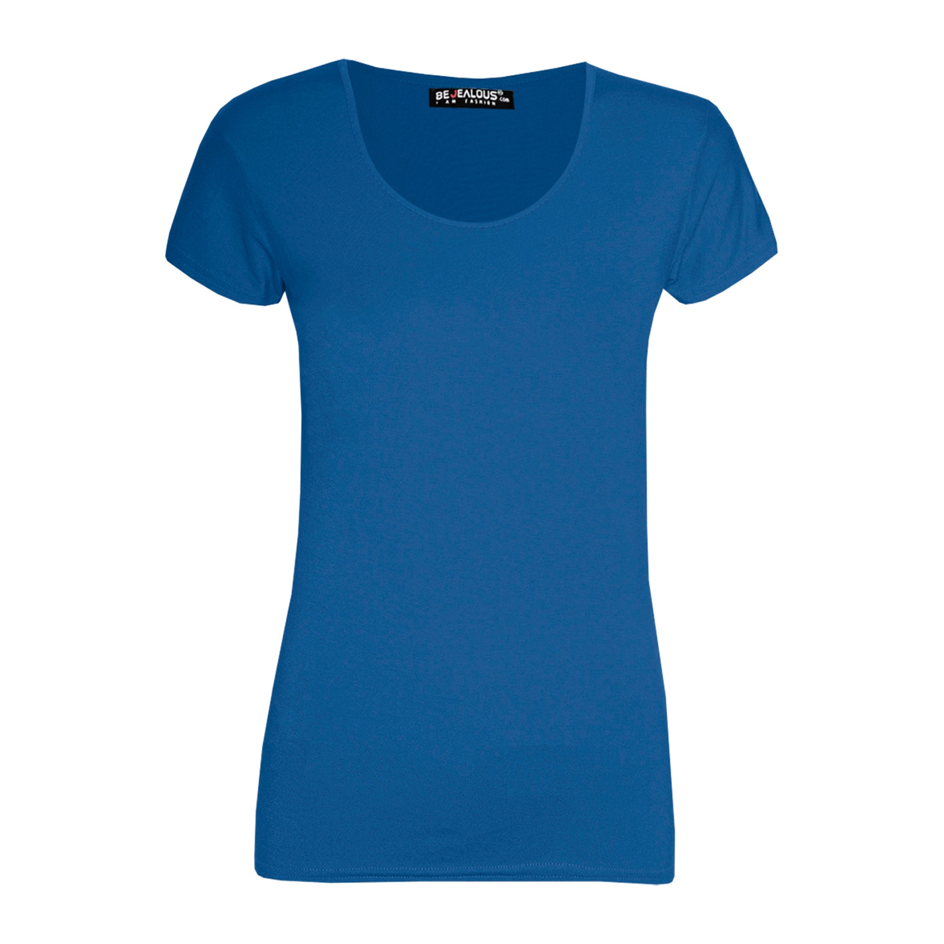 Isla Plain Casual Cap Sleeve T Shirt
