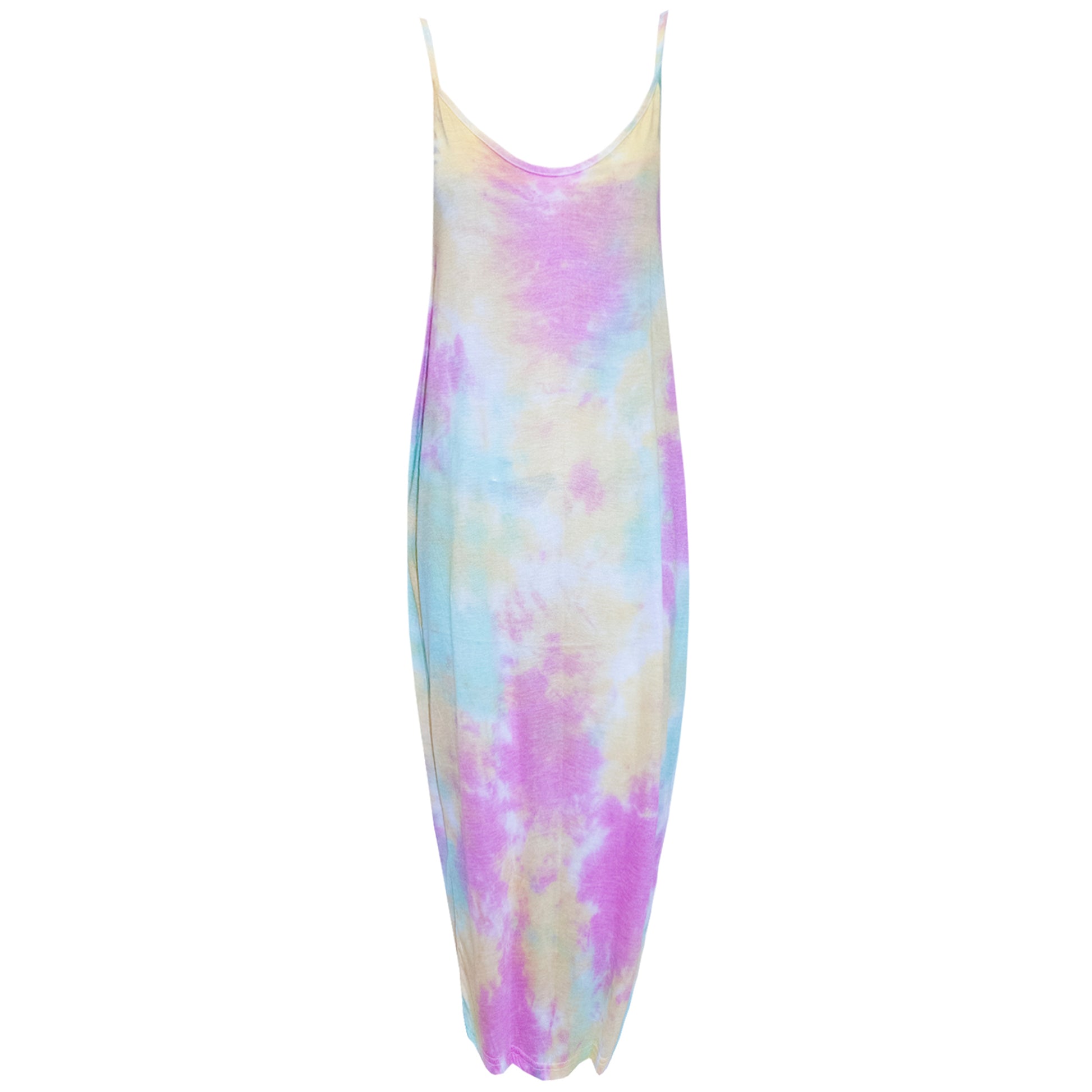 Aria Strappy Lagenlook Baggy Maxi Dress