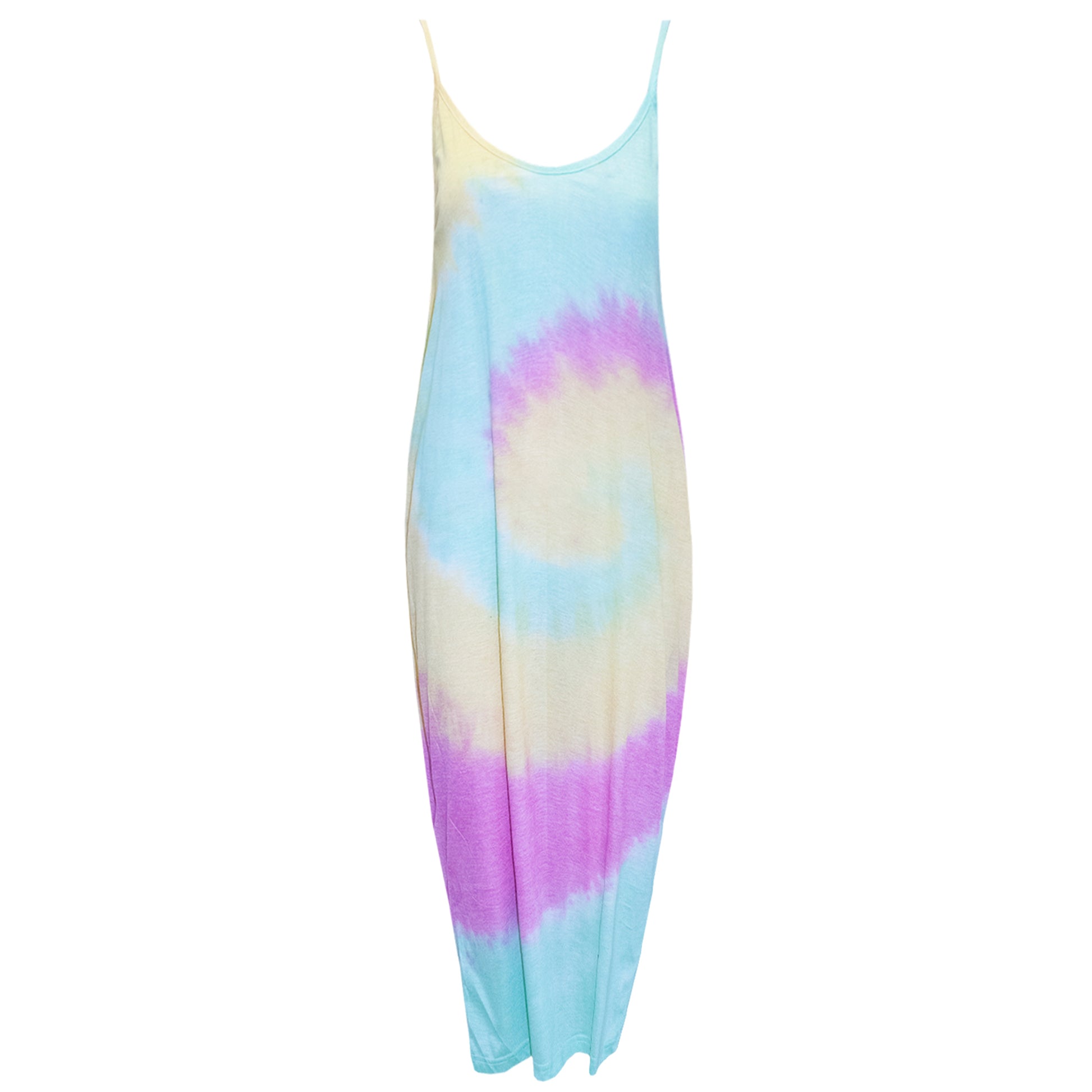 Aria Strappy Lagenlook Baggy Maxi Dress