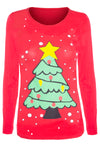 Scarlett Long Sleeve Christmas Print Tshirt