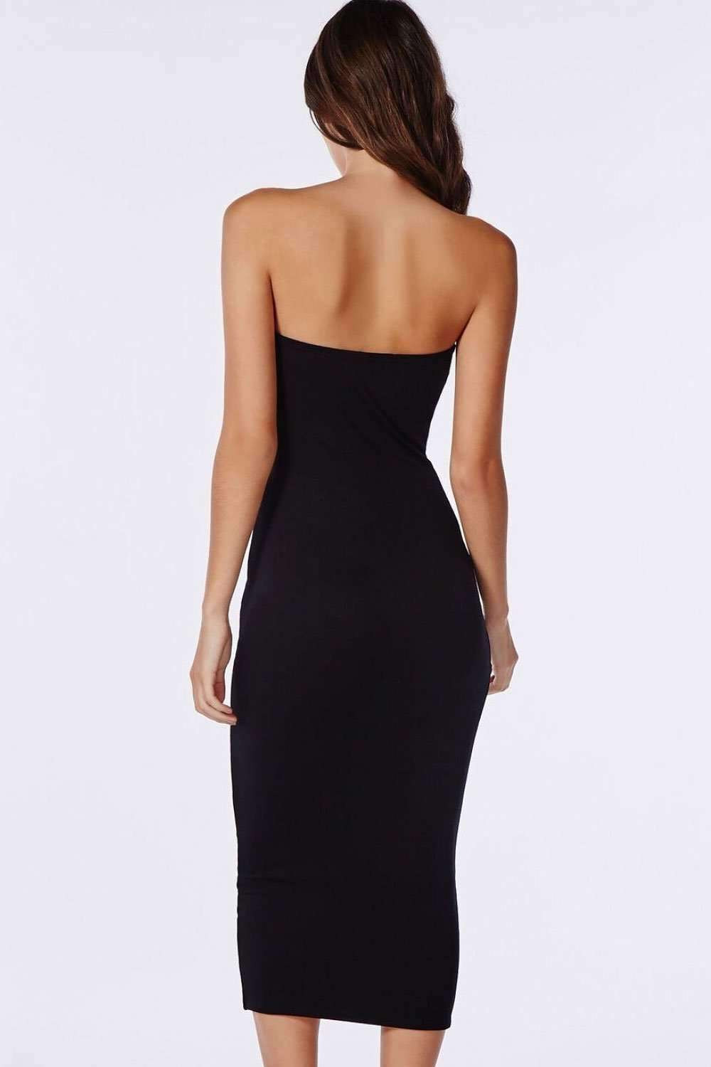Adelaide Bandeau Strapless Bodycon Dress - bejealous-com